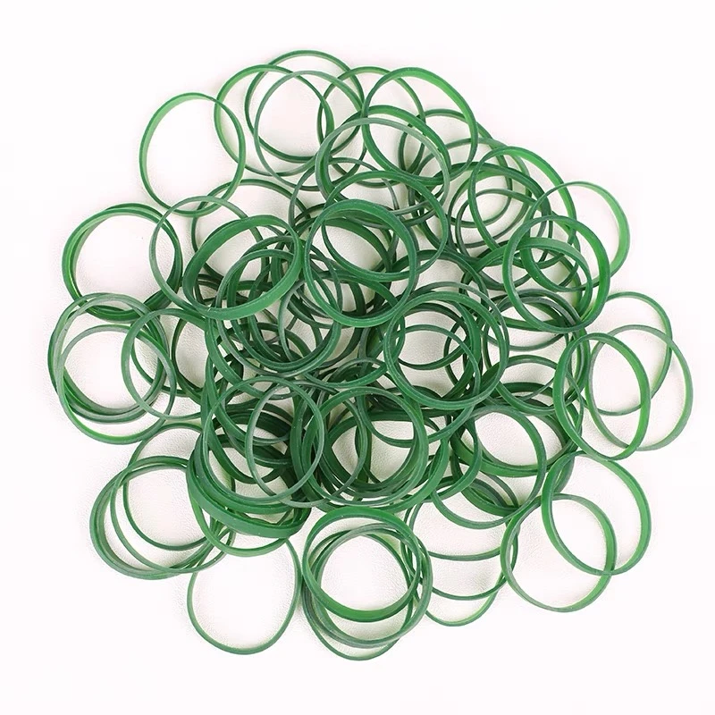 Neon Green Rubber Bands