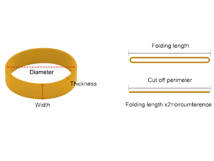 daoak rubber bands size