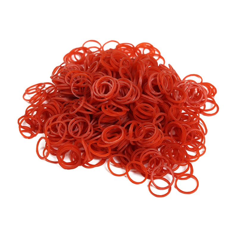 Small Red Rubber Bands