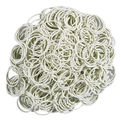 Anti Aging White Rubber Band