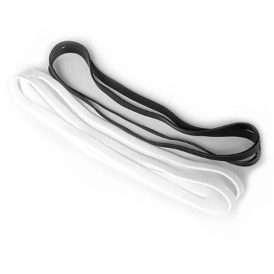 Black And White Rubber Bands