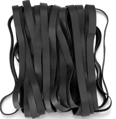 Heavy Duty Black Rubber Bands Bulk Wholesale