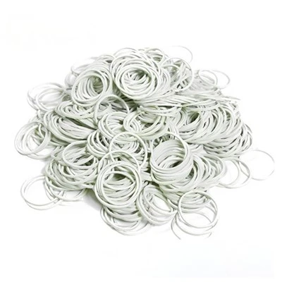 Small White Rubber Bands