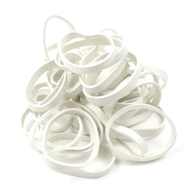 Thick White Rubber Band