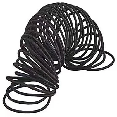 Thin Black Rubber Bands