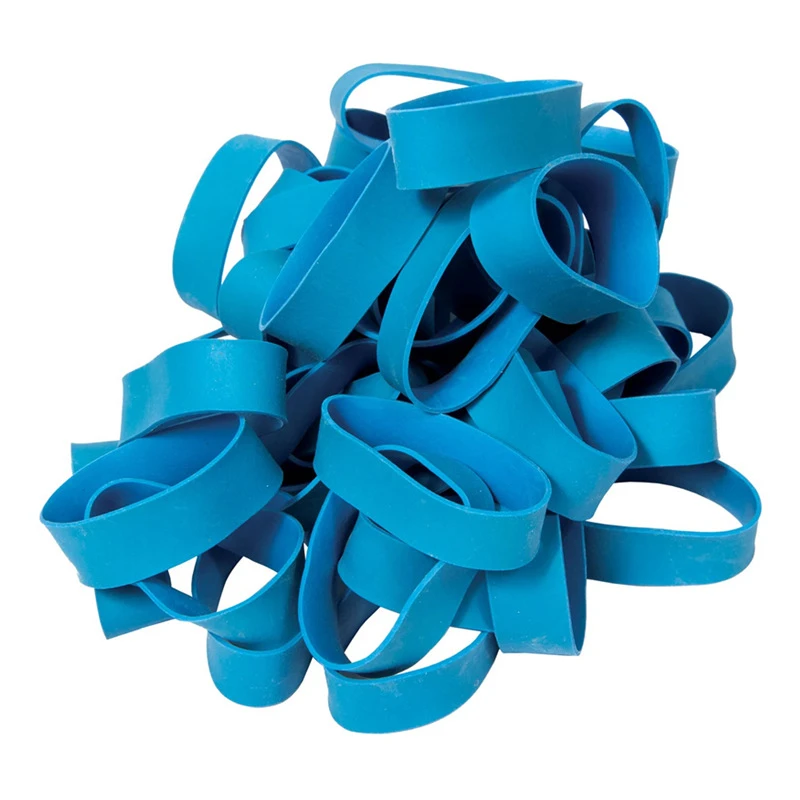 Thick Blue Rubber Bands