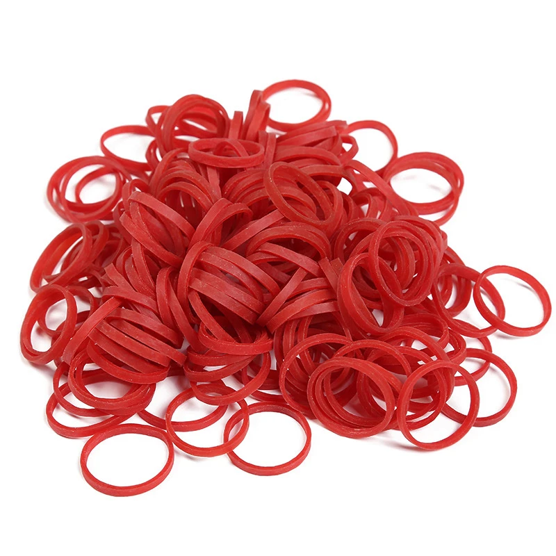 Thick Red Rubber Bands